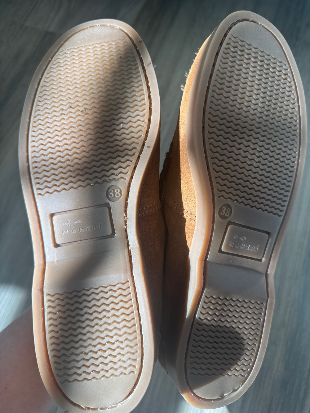 Manebi Suede Moccasin Loafers - Picture 6 of 8